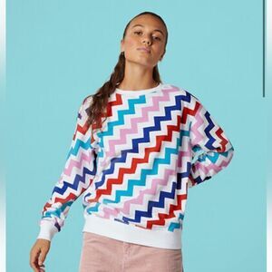 Converse VLTG Crew Neck Pullover Sz M